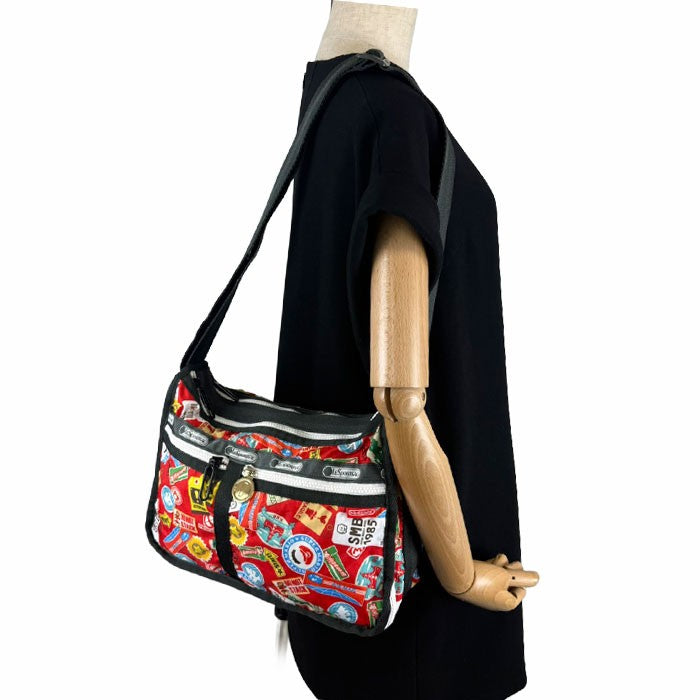 中古】LeSportsac × Nintendo スーパーマリオ ショルダーバッグ