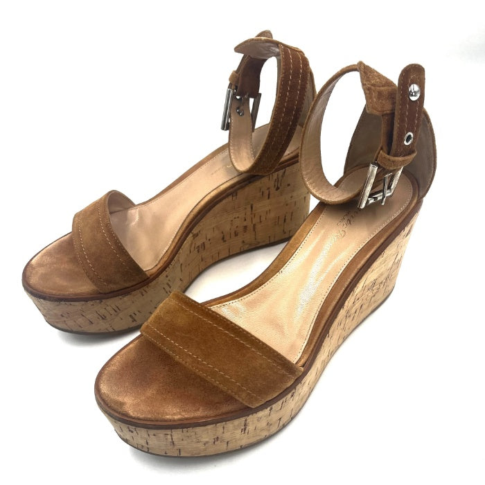 中古】ジャンヴィトロッシ Gianvito Rossi コルクサンダル ウェッジ