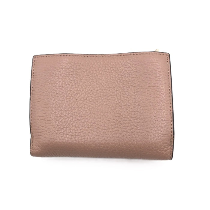 中古】フルラ FURLA 財布 三つ折り カード入れ くすみカラー おしゃれ