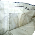 将图片加载到图库查看器，【中古】ドゥロワー Drawer テーパードパンツ ツイード ミックス生地 ブルー系 ホワイト i0619a00357
