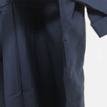 画像をギャラリービューアに読み込む, 【中古】デプレ DES PRES チュニックシャツ 半袖 スキッパーシャツ ワンピース ネイビー ベルトループ F1202N018-G0622
