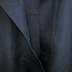 将图片加载到图库查看器，【中古】デプレ DES PRES チュニックシャツ 半袖 スキッパーシャツ ワンピース ネイビー ベルトループ F1202N018-G0622
