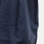 画像をギャラリービューアに読み込む, 【中古】デプレ DES PRES チュニックシャツ 半袖 スキッパーシャツ ワンピース ネイビー ベルトループ F1202N018-G0622
