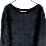 将图片加载到图库查看器，【中古】OUVRAGE CLASSE ウヴラージュクラス 起毛ニット ロングワンピース ブラック i1229m0028
