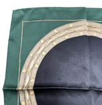 将图片加载到图库查看器，【中古】LANVIN ランバン ミニスカーフ シルク100% i0727tq0123
