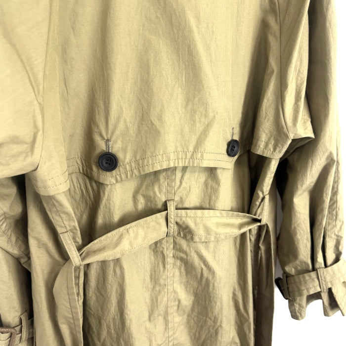 【中古】ドゥーズィエムクラス Deuxieme Classe スプリングコート ロング トレンチコート ベージュ系 i0422rq003106