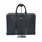 将图片加载到图库查看器，【中古】バーバリー BURBERRY バーバリー ビジネスバッグ ブラック レザー ブリーフケース メンズ 通勤 A4可 i1207oq01080
