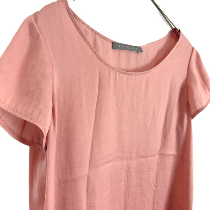 【中古】セオリーリュクス Theory luxe ブラウス プルオーバー ボタン無し くすみピンク i0703n0193