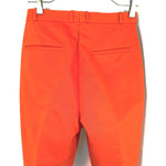 画像をギャラリービューアに読み込む, 【中古】ドゥロワー Drawer コットンサテンタックパンツ テーパード ビタミンカラー オレンジ系 i0324w00312
