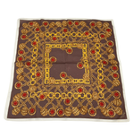 画像をギャラリービューアに読み込む, 【中古】CELINE セリーヌ ハンカチ 6点 セット シルク 綿混 総柄 ロゴ i0728tq0071
