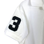 Load image into Gallery viewer, 【中古】ラルフローレン Ralph Lauren ポロシャツ BIGロゴ 半袖 ホワイト ブラック 白 黒 d0224s008
