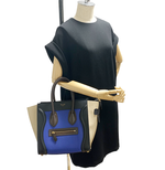 Load image into Gallery viewer, 【中古】CELINE セリーヌ ラゲージ マイクロショッパー ハンドバッグ  レザー レディース j0205dq002509
