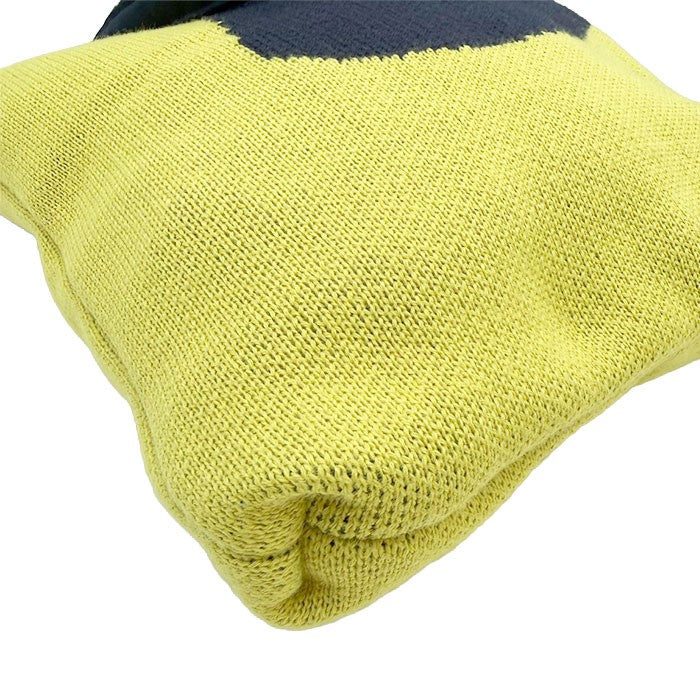 【中古】CITEN シテン ニット トートバッグ イエロー 軽量 i1024oq0076