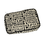 Load image into Gallery viewer, 【中古】シャネル CHANEL ロゴポーチ ココマーク 総柄 キャンバス 化粧ポーチ 小物入れ i1029pq00812
