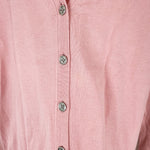 将图片加载到图库查看器，【中古】バーバリー BURBERRY アンサンブルニット 半袖 カーディガン セット コットン くすみピンク i0606aq01520
