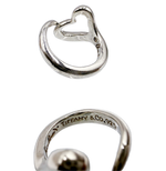 画像をギャラリービューアに読み込む, 【中古】TIFFANY&amp;Co. ティファニー エルサ・ペレッティ オープンハート リング SV925 シルバー 保存袋付き j0629pq002106

