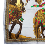 画像をギャラリービューアに読み込む, 【中古】GIANFRANCO FERRE ジャンフランコフェレ スカーフ シルク100% j0223tq0266
