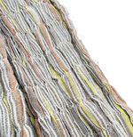 将图片加载到图库查看器，【中古】agnes b. アニエスベー ニュアンスストライプ ストール マフラー マルチカラー i0911wq0036
