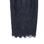 Load image into Gallery viewer, 【中古】アナイ ANAYI 総レースタイトスカート カットワークレース 上品 ネイビー 紺 i0811y0056
