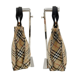 画像をギャラリービューアに読み込む, 【中古】バーバリー BURBERRY トートバッグ ノバチェック ベージュ ハンドバッグ レディース A4収納可 i1029pq00135
