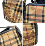 画像をギャラリービューアに読み込む, 【中古】バーバリー BURBERRY ノバチェック カモフラ柄 トートバッグ ショルダーバッグ i1029pq018120
