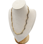 画像をギャラリービューアに読み込む, 【中古】スワロフスキー Swarovski ネックレス ゴールド クリスタル装飾 ラインデザイン 約44cm 箱付き j0215pq02049
