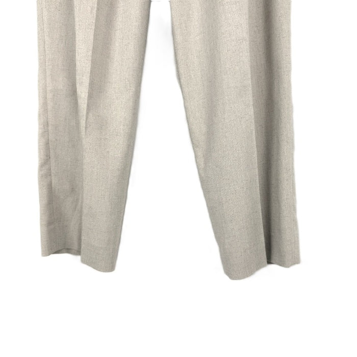 【中古】セオリーリュクス theory luxe ワイドテーパードパンツ 薄手 光沢 上品 ライトベージュ 生成り i0818n0218