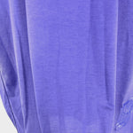 Load image into Gallery viewer, 【中古】ブラミンク BLAMINK ノースリーブカットソー ロゴ刺繍 鮮やか パープル 紫 g1110a011
