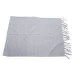 画像をギャラリービューアに読み込む, 【中古】LANVIN COLLECTION ランバン コレクション マフラー ストール グレー カシミヤ混 i0727tq02110
