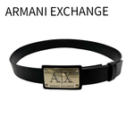 画像をギャラリービューアに読み込む, 【中古】アルマーニエクスチェンジ ARMANI EXCHANGE ベルト レザー ブラック j0712oq01330
