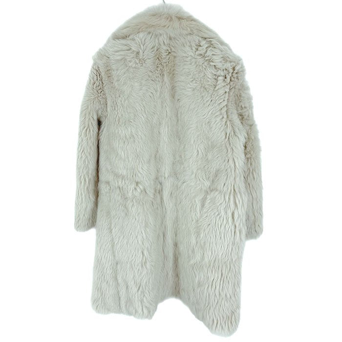 【中古】Drawer ドゥロワー ムートンコート ファーコンビ リバーシブル ロングコート i1020h006108