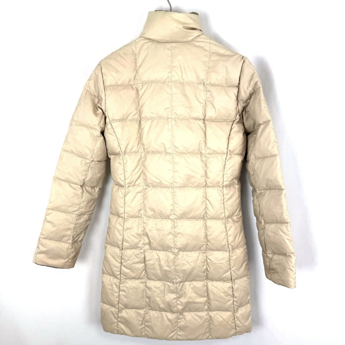 【中古】モンクレール MONCLER リバーシブルダウンコート スタンドカラー アイボリー ベージュ系 h1125aq004