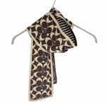 画像をギャラリービューアに読み込む, 【中古】COACH コーチ マフラー シグネチャー ベージュ ウール ロゴ i1124tq00110
