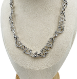 画像をギャラリービューアに読み込む, 【中古】スワロフスキー Swarovski ネックレス シルバー クリスタル装飾  約40cm 箱付き j0215pq01644
