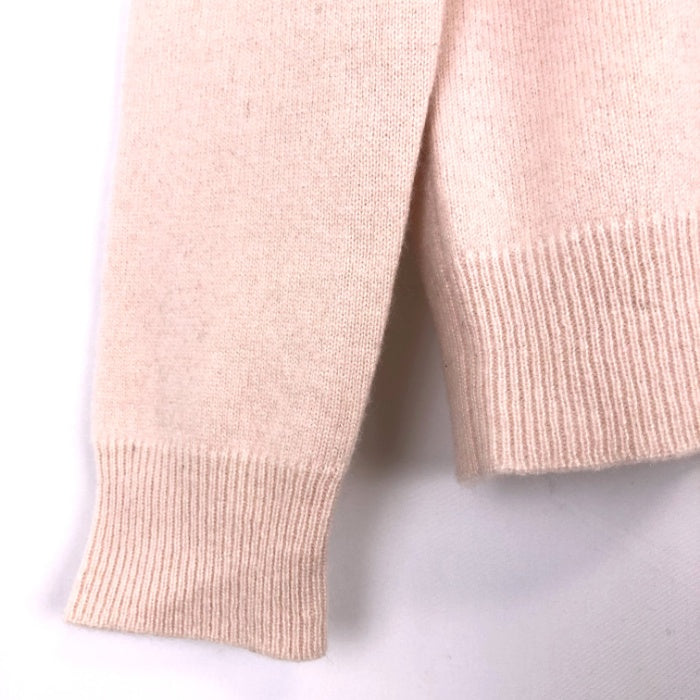 【中古】クロージング Clothing ISETAN MITSUKOSHI カシミヤニット クルーネック 柔らか くすみピンク h0613y0093