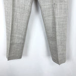 画像をギャラリービューアに読み込む, 【中古】ジョセフ JOSEPH テーパードパンツ ツイード タグ付き 麻 リネン ライトグレー i0213n01510
