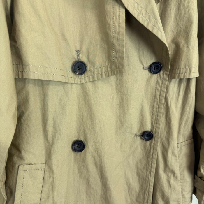 【中古】ドゥーズィエムクラス Deuxieme Classe スプリングコート ロング トレンチコート ベージュ系 i0422rq003106