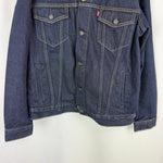 将图片加载到图库查看器，【中古】リーバイス Levis THE TRUCKER デニムジャケット トラッカージャケット インディゴ メンズ i1207oq00275
