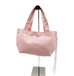 画像をギャラリービューアに読み込む, 【中古】repetto レペット トートバッグ ピンク ロゴ入り キャンバス i1124tq0233
