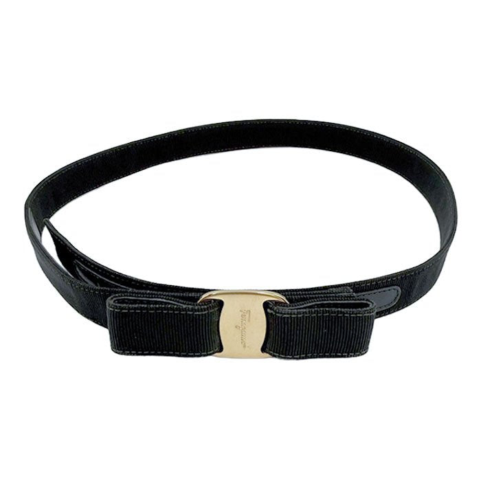 中古】サルヴァトーレフェラガモ Salvatore Ferragamo ヴァラリボン