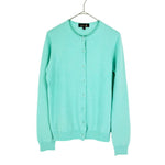 画像をギャラリービューアに読み込む, 【中古】Drawer ドゥロワー カシミヤ100％ クルーネックカーディガン i1121y00226
