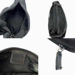 Load image into Gallery viewer, 【中古】PRADA プラダ ナイロンポーチ ブラック 三角ロゴ 化粧ポーチ 小物入れ j0223tq0175

