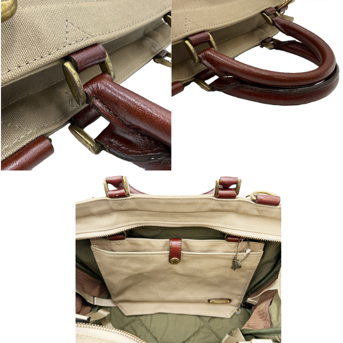 【中古】SILVER LAKE CLUB シルバーレイククラブ トートバッグ 多収納 i0731wq02512