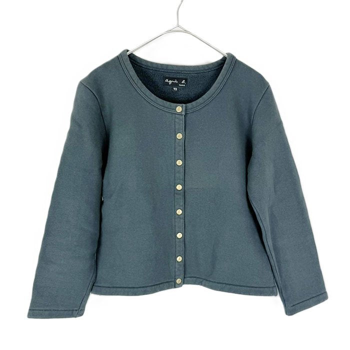 【中古】アニエスベー agnes b. カーディガンプレッション スウェット トレーナー i0911wq00912