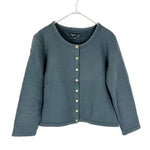 将图片加载到图库查看器，【中古】アニエスベー agnes b. カーディガンプレッション スウェット トレーナー i0911wq00912
