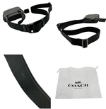 Load image into Gallery viewer, 【中古】COACH コーチ シグネチャー ショルダーバッグ ブラック グレー  レザー メンズ レディース クロスボディバッグ 斜め掛け j0405oq01692
