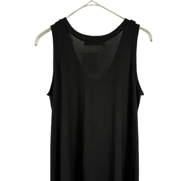 【中古】ビューティーアンドユース BEAUTY&YOUTH ロングワンピース ノースリーブ 透け感 ブラック 黒 i0805k0055