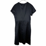 画像をギャラリービューアに読み込む, 【中古】Salvatore Ferragamo フェラガモ ベロア切替 ワンピース ブラック i1207oq009220
