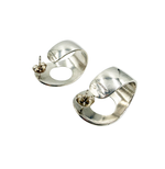 Load image into Gallery viewer, 【中古】グッチ GUCCI ピアス シルバー SV925 オープンデザイン 両耳用 アクセサリー j0618lq00944
