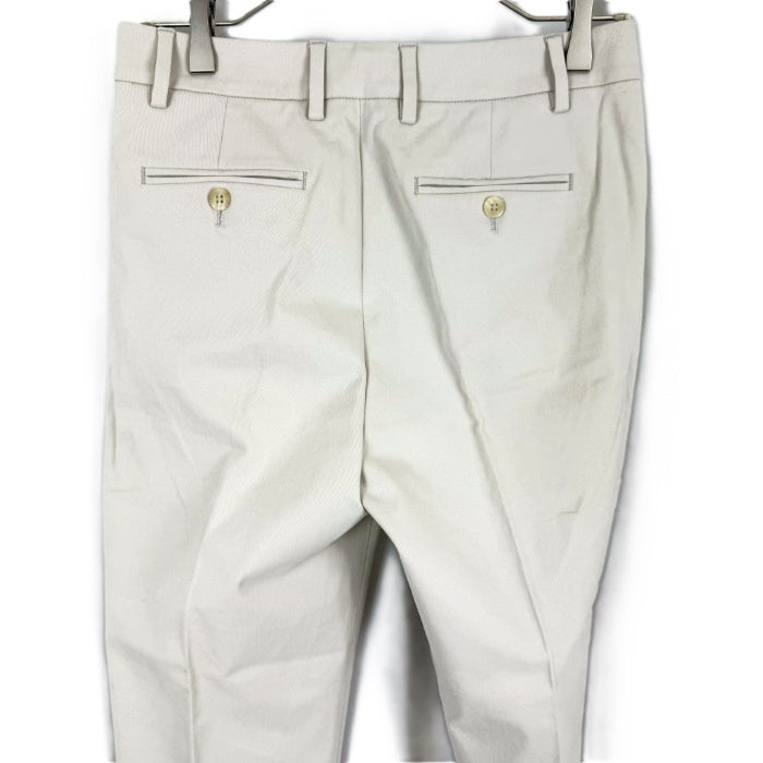 【中古】ルヴェルソーノアール Le Verseaunoir クロップドパンツ シンプル ライトベージュ i0807n0084